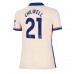 Maillot de foot Chelsea Ben Chilwell #21 Extérieur vêtements Femmes 2024-25 Manches Courtes